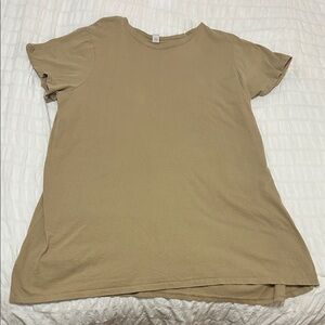 Old Navy Beige T-Shirt Dress